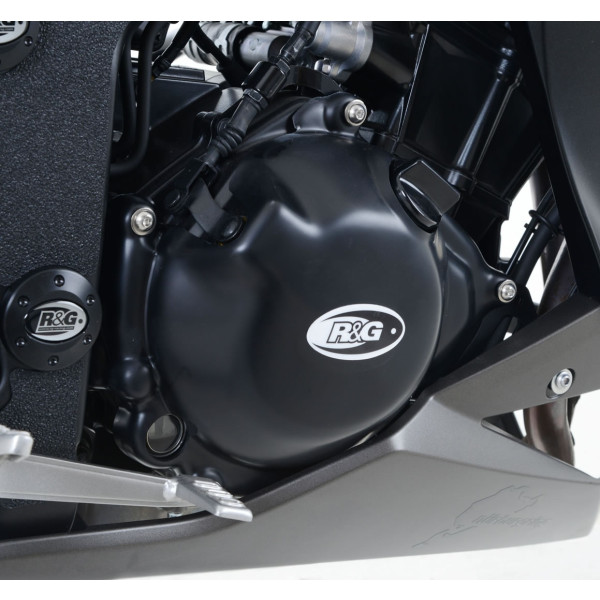 R&G Engine Case Covers for Kawasaki Ninja 250 ('17) & Ninja 300, Z250 '13-'18. (RHS)